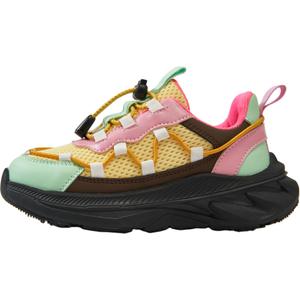 Детские повседневные низкие кроссовки с противоскользящей подошвой, устойчивые к истиранию, дышащие, увеличивающие рост SNORKS, зеленый