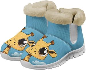 Зимние женские ботинки на слякоть, удобные утепленные ботильоны с меховой подкладкой, короткие ботинки с противоскользящей подошвой для улицы, утолщенные, размер 36-42 Qoiuvncy, Giraffe