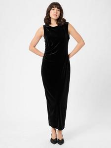 Келли платье макси с разрезом на спине KAFFE, Black
