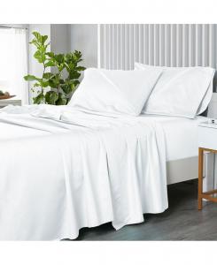 Комплект постельного белья CoolPlus из бамбукового вискозного волокна с плотностью 450 нитей Egyptian Linens, White