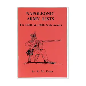 Списки наполеоновских армий — армии в масштабе 1/50 и 1/20, Miniature Rules (Tabletop Games)