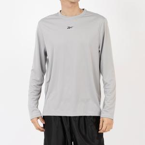 Футболка Train Tech/ID TRAIN LS TECH TEE Reebok, цвет Gray_100216546