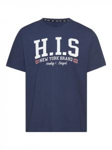 H.I.S. Футболка синего цвета