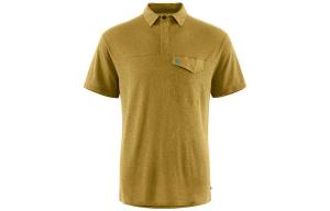 KLATTERMUSEN Футболка поло Off The Mountain Мужская, Цвет: Обожжённая лава/Магма красный