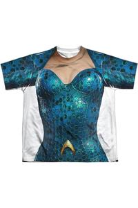 Футболка с коротким рукавом для детей "Mera" из фильма "Аквамен" Gildan, белый