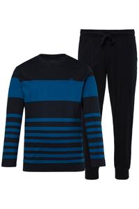 Длинная пижама JP1880, Blue