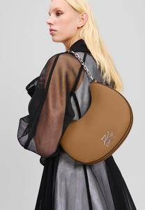 Сумка KARL LAGERFELD AUTOGRAPH MOON SHOULDER , Caramel/Taupe