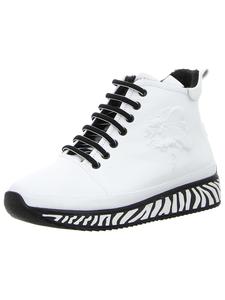 Ботильоны на шнуровке белого цвета Artiker