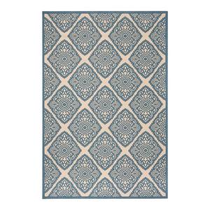 Коврик для дома и улицы "Пляжный домик Алекса" Safavieh, мультиколор, 244x305 см