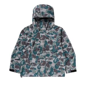 Куртка BAPE Laminated Camo Snowboard Jacket, Beige