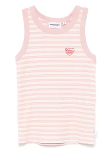 Топ в полоску Chocoolate, розовый