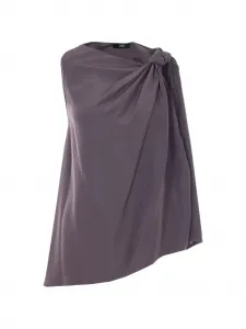 Топ без рукавов с узлом Eleh, серый