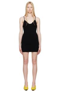 Черное мини-платье La Croisière 'The Scala' JACQUEMUS