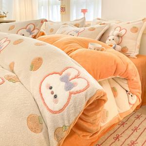 Disney Комплект постельного белья 200x230 см, простыня, цвет Jiutu