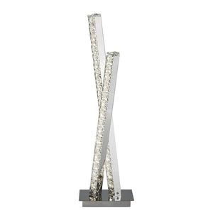 Светодиодная настольная лампа searchlight Clover, серебряный