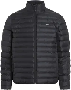 Стеганая куртка Calvin Klein Big&Tall "BT_LW QUILT JACKET", больших размеров с нашивкой-логотипом, цвет Ck Black