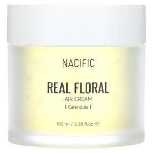 Real Floral, Воздушный крем, календула, 3,38 жидк. унции (100 мл) Nacific