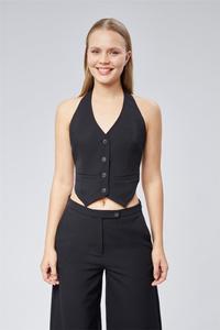 Костюмный жилет HOME STORE, черный