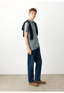 Подростковая рубашка поло Mango Kids, Blue