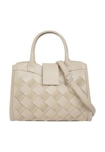 Сумочка, натуральная кожа, производство Италия Samantha Look, бежевый