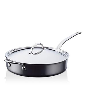 Сковорода с крышкой Hestan NanoBond 5 л, серебряный