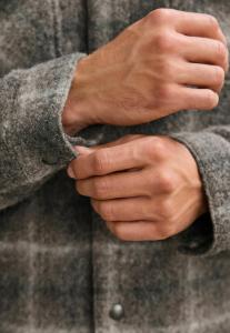 Флисовая куртка Next Fleece jacket, Check/Brown