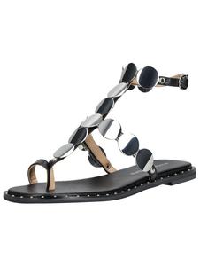 Сандалии с Т-образной перемычкой Alma En Pena, Black