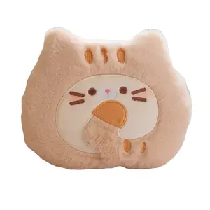 Плюшевая игрушка милый котенок печенье масло, высота 23см Bitter purchase, бежевый