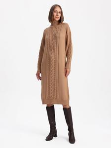 Платье до колена BGN, светло-коричневый