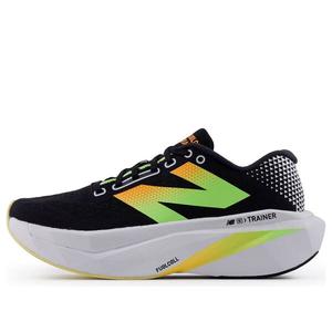 Кроссовки fuelcell supercomp trainer v3 'black bleached lime glo' New Balance, черный