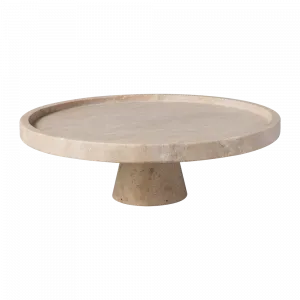 Сервировочная миска с ножкой Villeroy & Boch Manufacture Travertine, бежевый