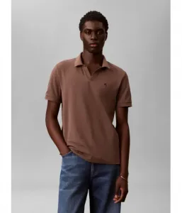 Полюс classic fit Calvin Klein Jeans, коричневый