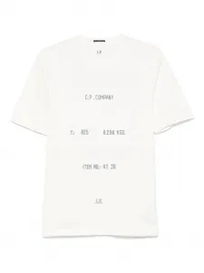 Футболка с принтом C.P. Company, белый