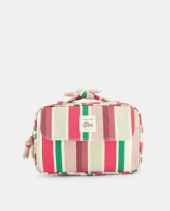 Косметичка среднего размера с бантом Tintoretto, фиолетовый