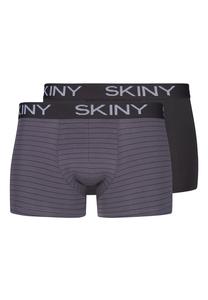 Трусы Skiny Retro Short/Pant Cotton, цвет Anthracite Stripe Selection