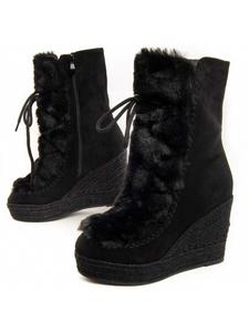 Montevita Компенсированные ботинки Bottavita21 черного цвета