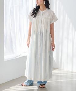 Платье MARKET с защипами спереди Coen, цвет Off White