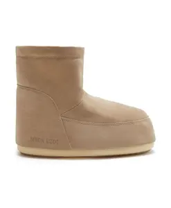 Женские ботинки Moon Boot замшевые, бежевый