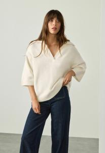 Поло Next OPEN COLLAR HALF , Ecru/Beige