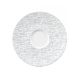 Life Fashion - Комбинированное блюдце Elegant Grey 13,5 см Seltmann Weiden, белый