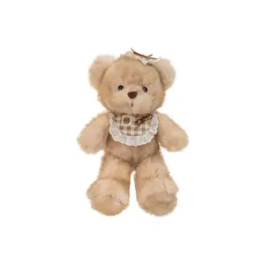 Плюшевая кукла Cartoon Companion Maillard Style Bear Warrior высотой 35 см MAOGEGE