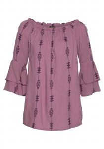 LASCANA Блузка в фиолетовом цвете