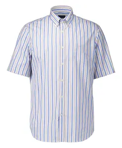 Бежевая рубашка с коротким рукавом Paul & Shark, мультиколор