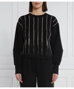 Толстовка Regular fit Twinset Actitude, черный