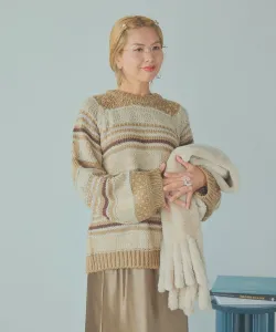 Свитер Studio Clip, цвет Multi Beige 02
