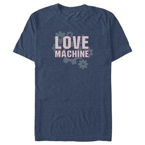 Футболка с принтом Big & tall love machine Unbranded