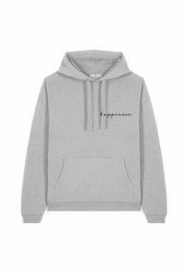 Толстовка HAPPINESS EMBROIDERY UNISEX - Hoodie Mira Paris, пятнистый серый