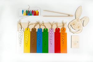 Голодный заяц, разноцветная морковка, картографирование, изучение цветов, моторика, кормление. Inna marka