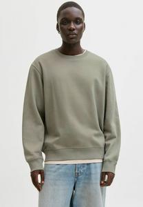 Толстовка Jack & Jones JJESTAR BASIC CREW NECK, Vetiver/Light Green
