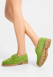 Лоферы йоханне Woden, Bambus Green